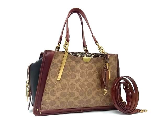 楽天市場】【バッグ】COACH コーチ ドリーマー36 2WAYバッグ