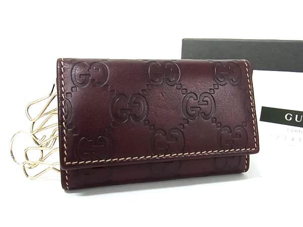 楽天市場】GUCCI グッチ グッチシマ シェリーライン 6連キーケース