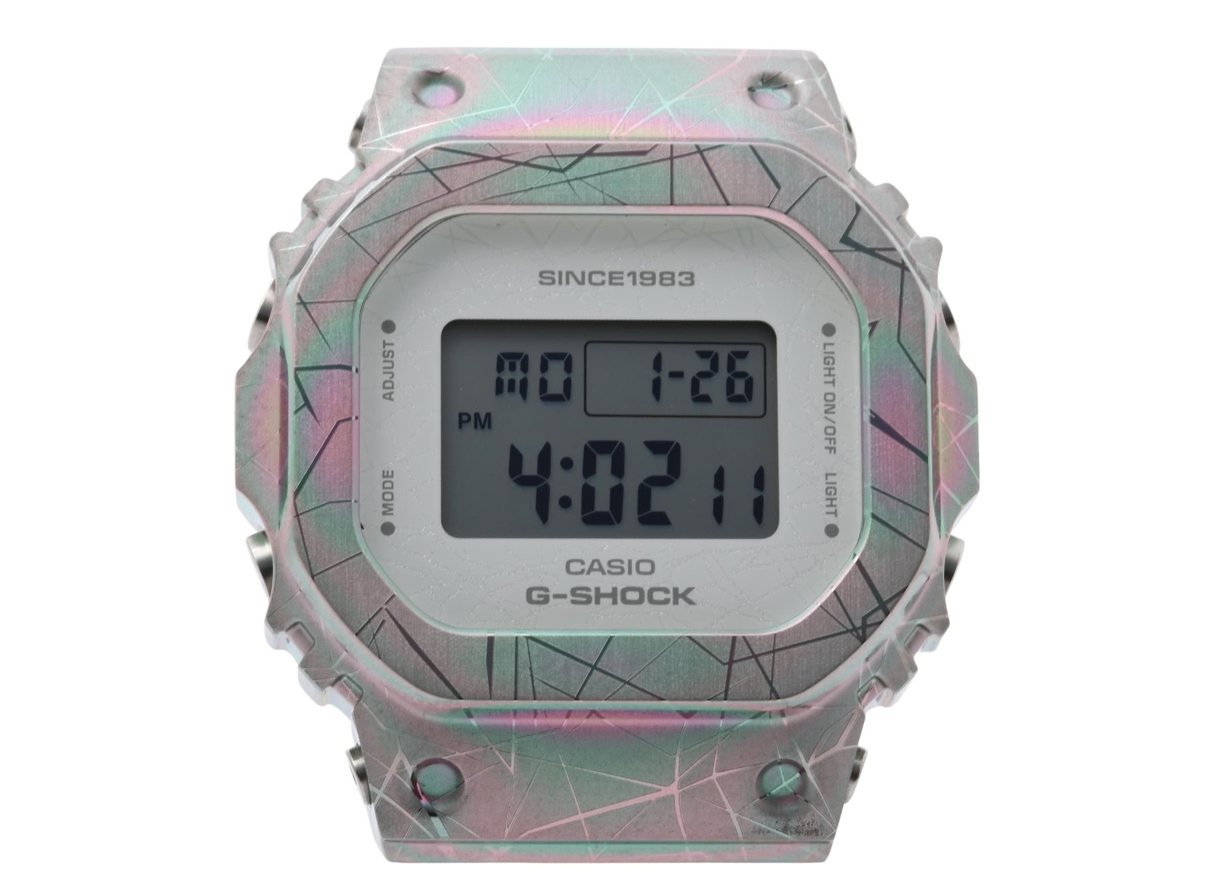 CASIO カシオ 時計 GSHOCK 40th Anniversary Adventurer’s Stone Series DIGITAL WOMEN GMS5640GEM7JR マルチカラー クリア 樹脂／ステンレススチール レディース デジタル 超美品【本物保証】【中古】