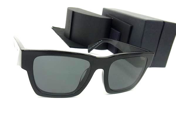 楽天市場】PRADA プラダ サングラス 黒 ブラック スモーク ロゴ入り