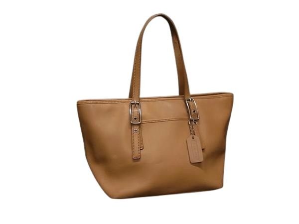 COACH コーチ ハンドバッグ 9847 ブラウン レザー レディース 美品【本物保証】【中古】｜3R boutique