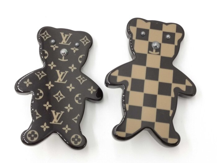 楽天市場】LOUIS VUITTON ルイ ヴィトン テキスタイル ブローチ