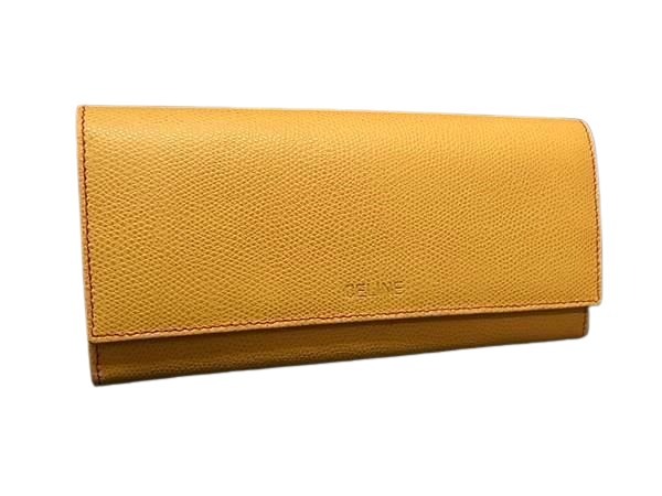 楽天市場】CELINE セリーヌ 財布 長財布 2つ折り ラージフラップ