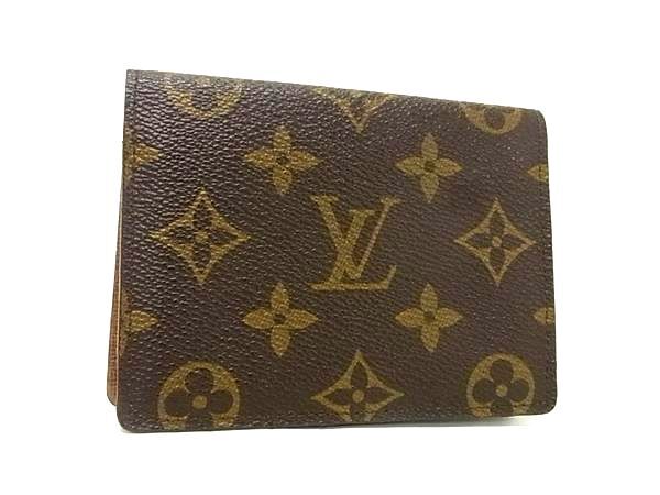 LOUIS VUITTON ヴィトン カードケース ジャポンサンガプール M60530 ブラウン モノグラム ユニセックス【本物保証】【中古】|3R boutique