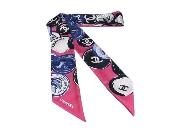 楽天市場】セール シャネル CHANEL タイスカーフ リボンスカーフ