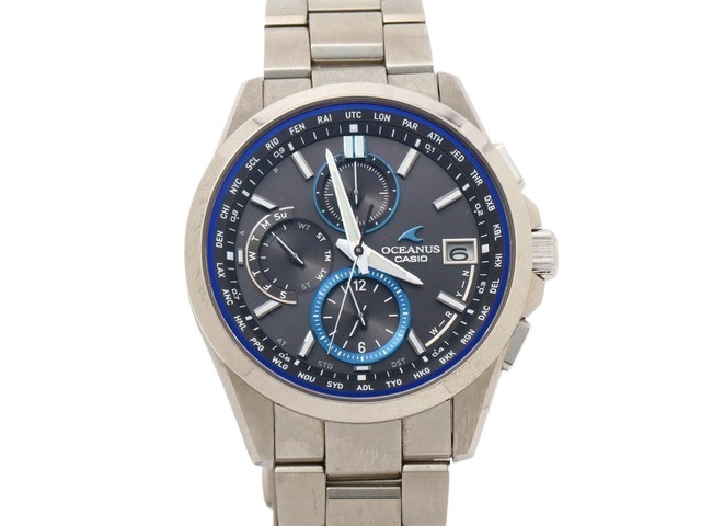 CASIO OCEANUS OCW-T600 美品 楽天市場】美品 カシオ CASIO オシアナス OCW-T600 メンズ 腕時計 電波