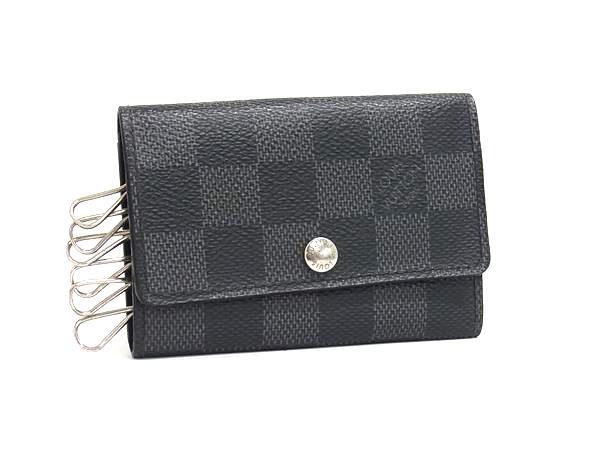 【美品SS】ルイヴィトン　ミュルティクレ6連　ダミエグラフィット　キーケース 楽天市場】【未使用品】LOUIS VUITTON ルイ ヴィトン ダミエグラ