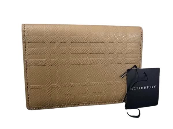 楽天市場】BURBERRY バーバリー ノバチェック レザー PVC カードケース
