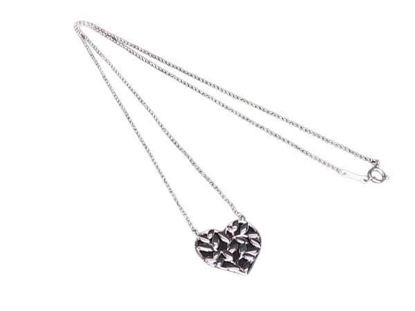 TIFFANY＆Co ティファニー ネックレス パロマピカソ オリーブハート シルバー SV925 レディース 美品【本物保証】【中古】
