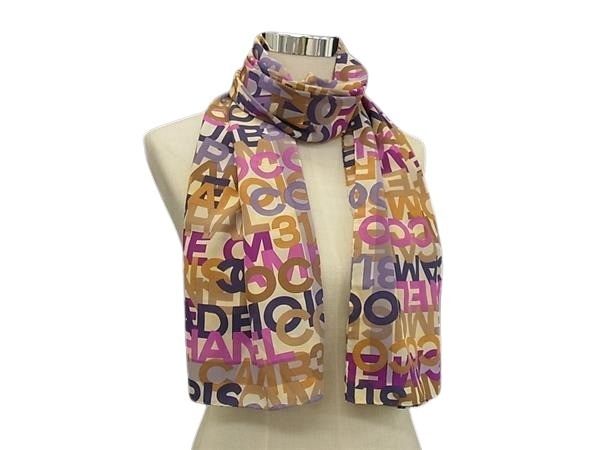 楽天市場】CHANEL シャネル ストール 大判コットンストール スカーフ