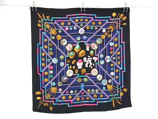 楽天市場】HERMES エルメス カレ 90 Petite main お針子さん スカーフ