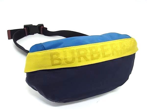 BURBERRY バーバリー ボディバッグ SONNY ソニー 8010461 マルチカラー ナイロン ユニセックス【本物保証】【中古】