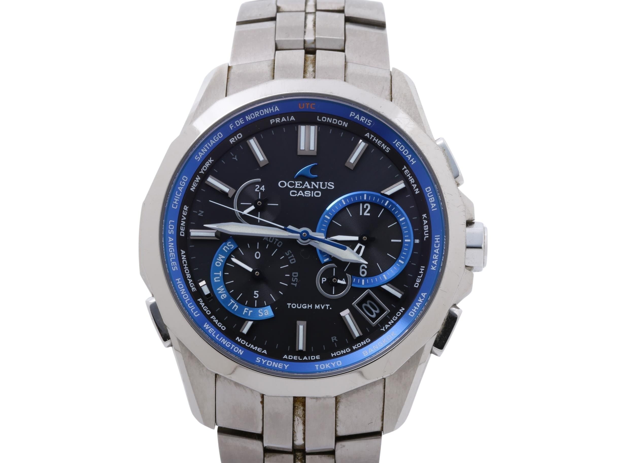 楽天市場】CASIO カシオ OCEANUS オシアナス OCW-S2000-1AJF タフ