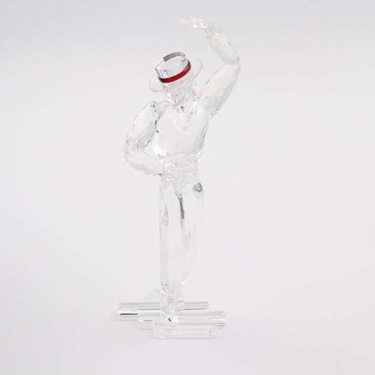 新古未使用展示品 SWAROVSKI スワロフスキー ANTONIO アントニオ マジックオブダンス インテリア 606441 クリスタルガラス クリア レッド 2003年 SCS会員限定品 オブジェ フィギュリン 置物【本物保証】【中古】 16,992円