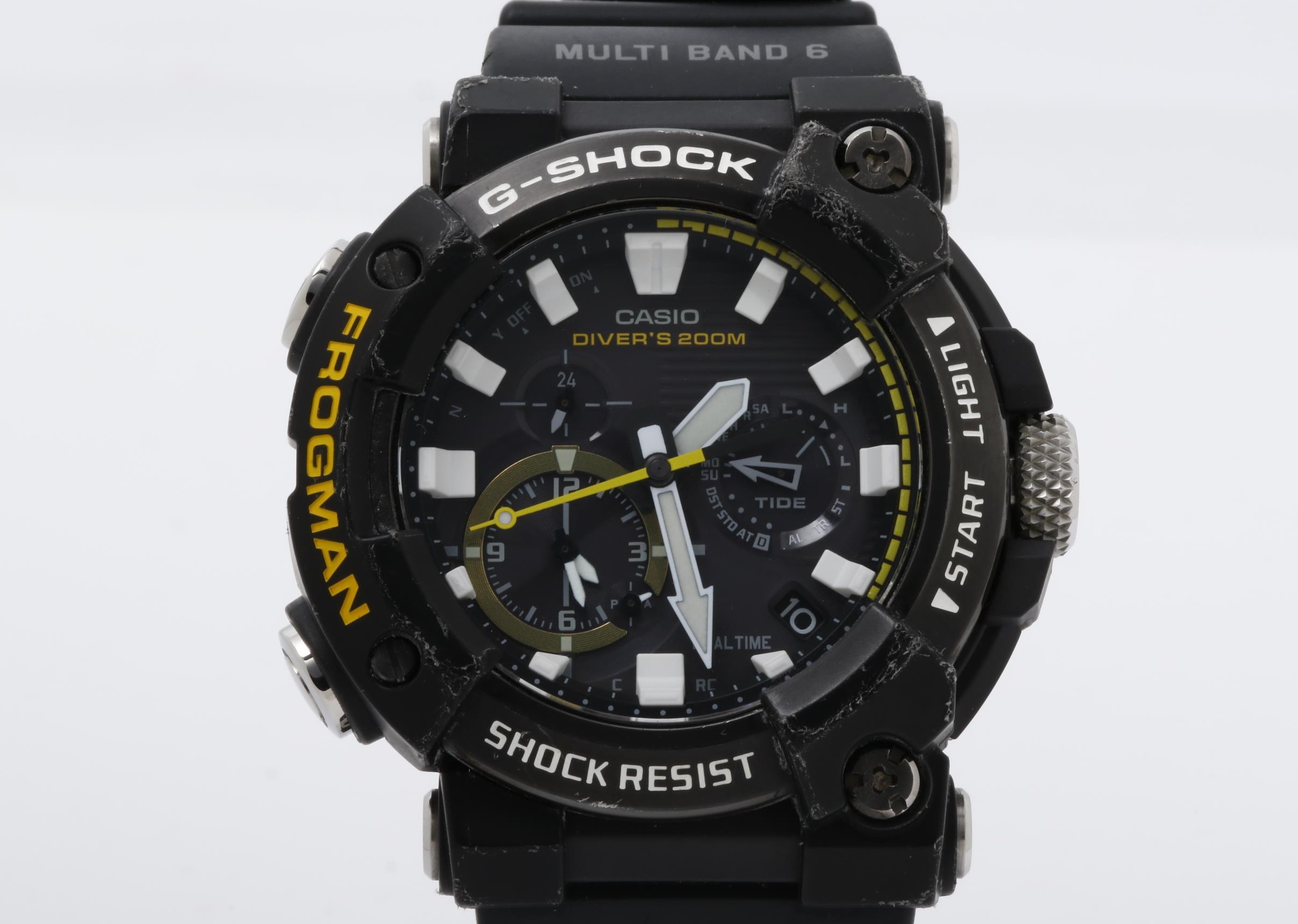 楽天市場】G-SHOCKジーショック【美品◎】GWF-1035F-1JR FROGMAN 35