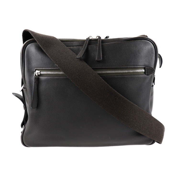 楽天市場 Hermes エルメス サックエブドリポーター 斜め掛け ショルダーバッグ エヴァーグレイン カカオ メンズ 本物保証 中古 3r Boutique