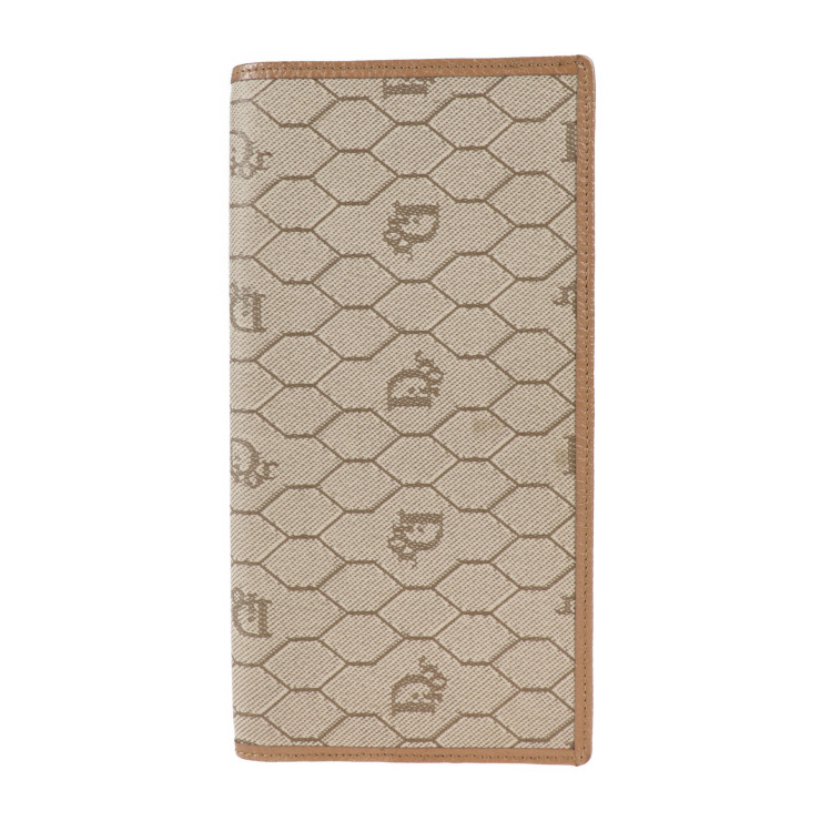 60 Off 美品 Christian Dior クリスチャンディオール 長財布 Pvc レザー ベージュ ライトブラウン 札入れ 本物保証 中古 在庫有 Clayology Com