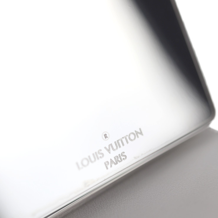 美品LOUISVUITTONルイヴィトンミロワールオレリアンノマドその他小物GI0084レザーブラックコンパクトミラー鏡ビトン【本物保証】【中古】