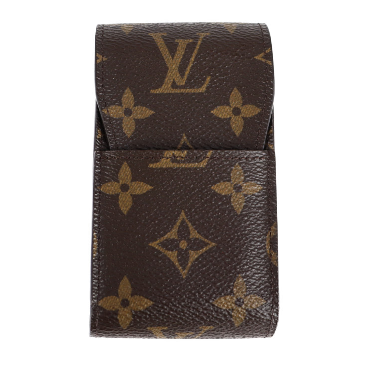 代引不可 Louis Vuitton ルイ ヴィトン エテュイ シガレット モノグラム その他小物 M モノグラムキャンバス ブラウン シガレットケース 本物保証 中古 3r Boutique オープニング大放出セール Www Crostonconservatories Co Uk