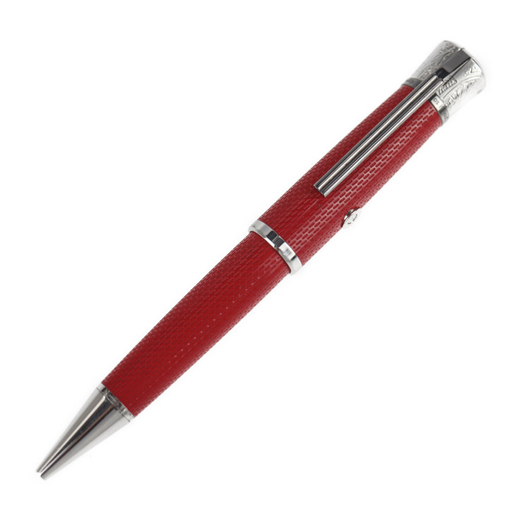 Montblanc モンブラン グレートキャラクターズ ジェームズ ディーン スペシャルエディション ボールペン Mb1171 レジン レッド シルバー ツイスト式 本物保証 中古 Andapt Com Montblanc モンブラン グレートキャラクターズ ジェームズ ディーン スペシャルエディション ボールペン Mb1171 レジン レッド シルバー ツイスト式 本物保証 中古 Andapt Com