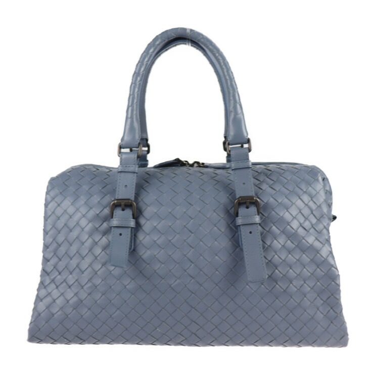 【✨美品✨】ボッテガヴェネタ ボストンバッグ イントレチャート グレージュ BOTTEGA VENETA（ボッテガ・ヴェネタ） 超美品 ボッテガ ヴェネタ