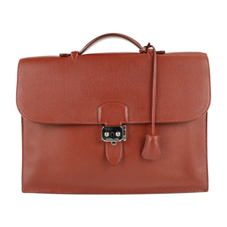 Hermès　エルメス　サックアデペッシュ41　トゴ　ブリーフケース 楽天市場】エルメス サックアデペッシュ 27 トゴ ヴェールグリス