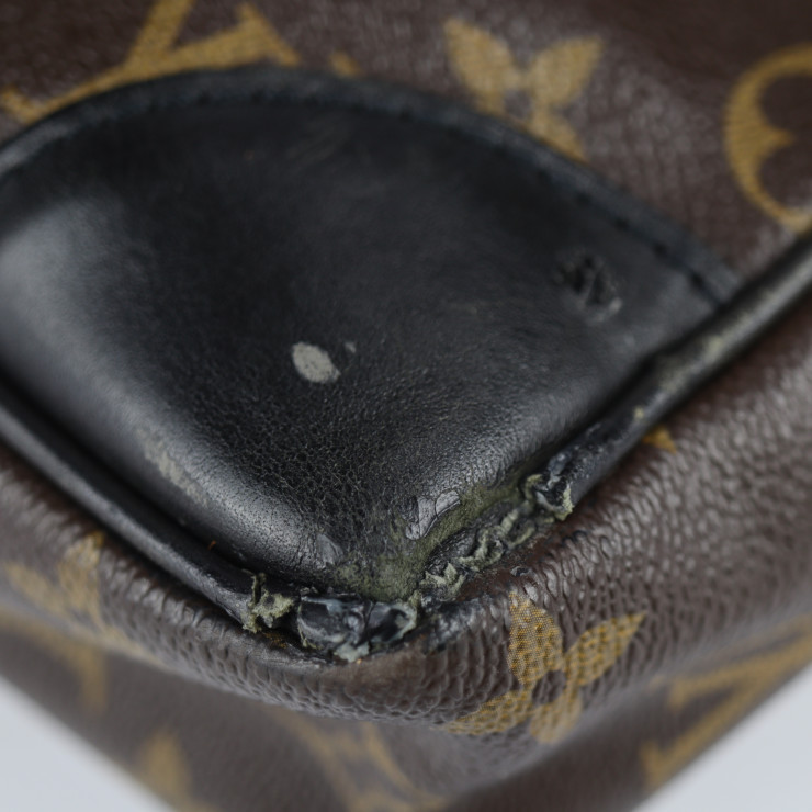 LOUIS VUITTON ルイ 書類鞄 ヴォワヤージュ ヴィトン レザー ブラウン