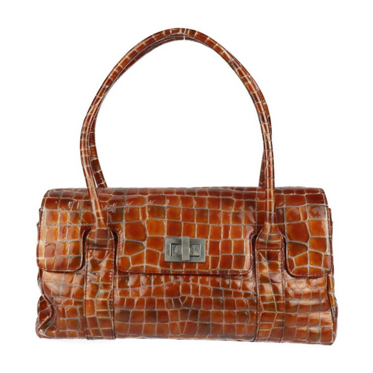 【未使用】 コッコフィオーレ Ａ４サイズ対応 牛革 エナメル トートバッグ 37561075_1.jpg