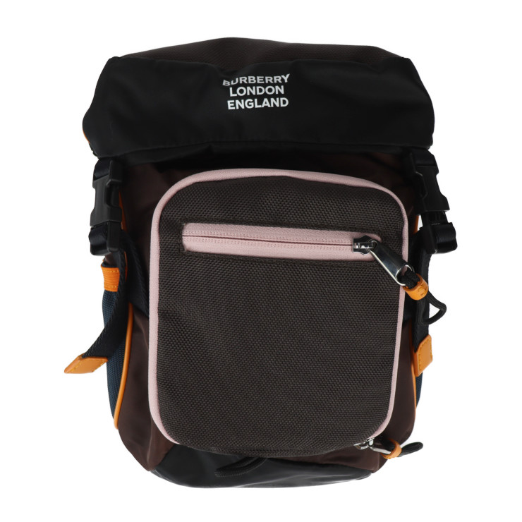 未使用●保管品●バーバリー　バックパック　TB　モノグラム　総柄　キャンバス 未使用○保管品○バーバリー バックパック TB モノグラム 総柄