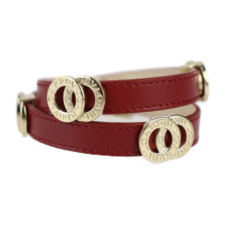 BVLGARI　ドッピオトンド　ダブルコイルド　レザー　2連ブレスレット 楽天市場】【ジュエリー】BVLGARI ブルガリ ドッピオトンド