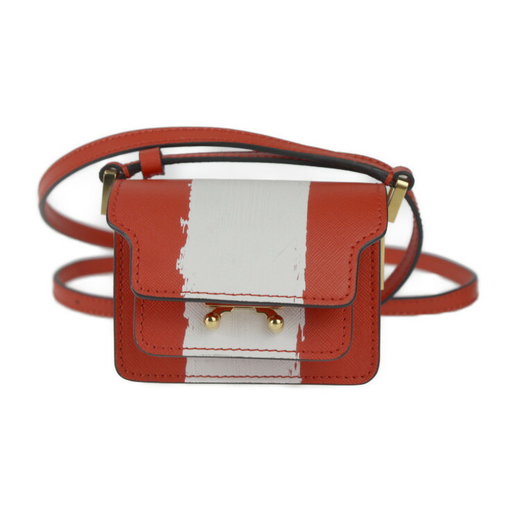 楽天市場】□極美品□ MARNI マルニ トランク レザー ショルダーバッグ