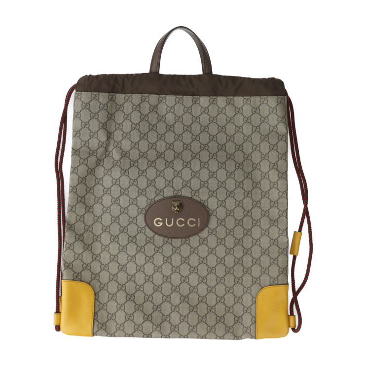 美品　GUCCI グッチ GG スプリーム リュック シェリー　PVC 楽天市場】【バッグ】GUCCI グッチ ウェブ GGスプリーム