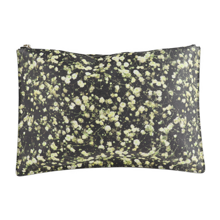 美品  ジバンシー(ジバンシィ) フラワー 花柄 ポーチ クラッチバッグ ジバンシー(ジバンシィ) フラワー 花柄 ポーチ クラッチバッグ