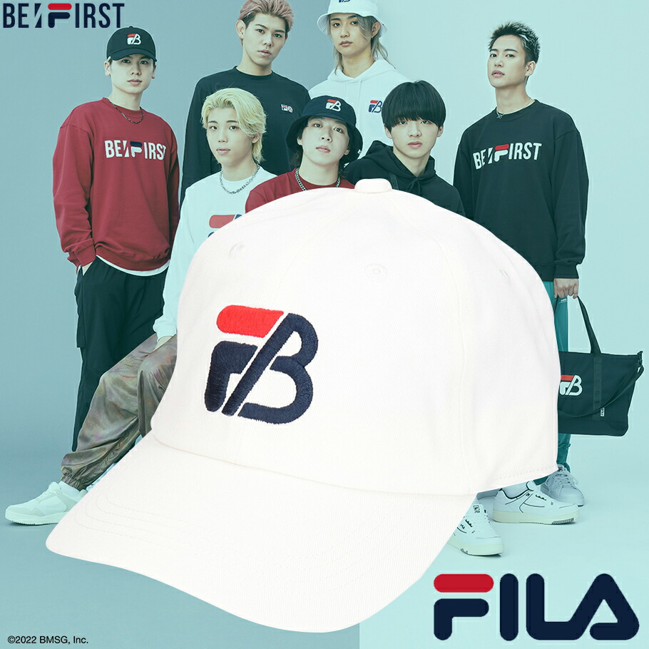 楽天市場】FILA フィラ FILA×BE:FIRST キャップ BE:FIRST コラボ