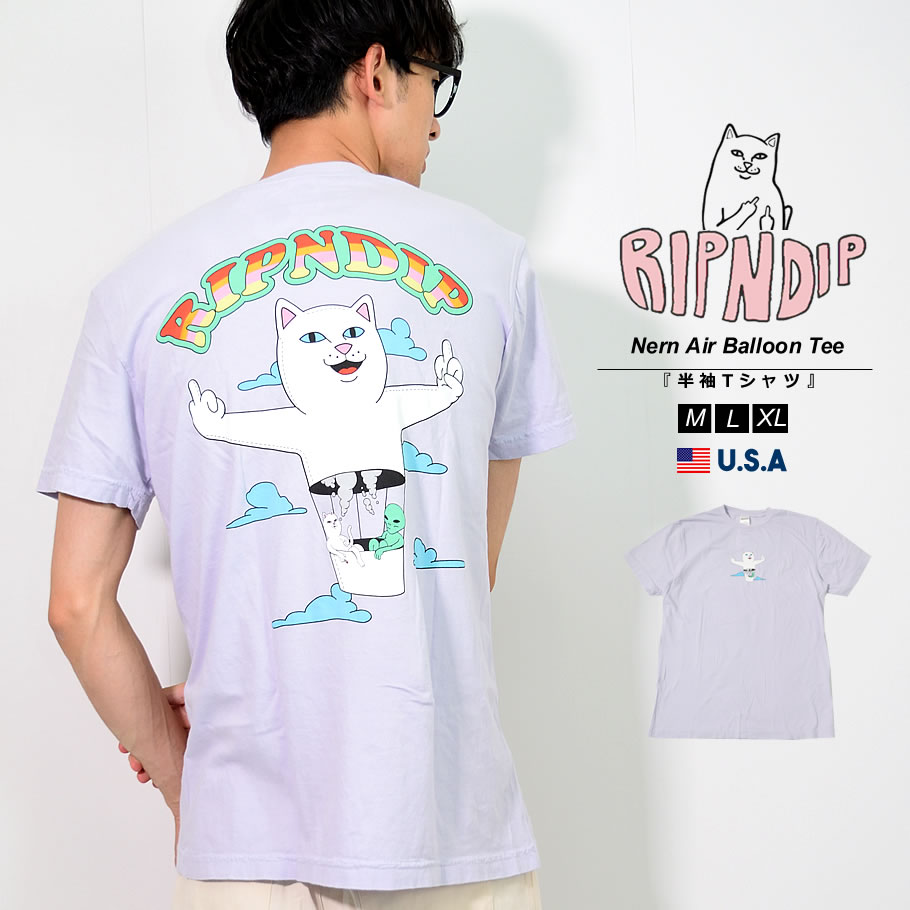 【楽天市場】【メール便対応】RIPNDIP リップンディップ tシャツ