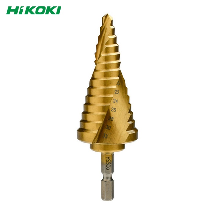 HiKOKI ハイコーキ 0037-4482 段付き添い人せん孔機 6~33粍 (1本)