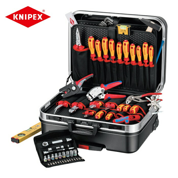 KNIPEX クニペックス 2106 ツールケースセット ビッグベーシックムーブ電気技師用 (1S)