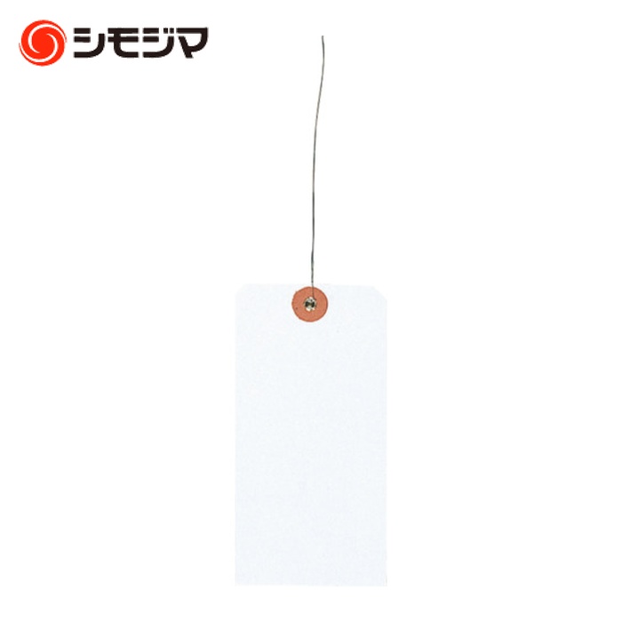 シモジマ 荷札 布荷札 2号 60×120 500枚入 (1箱) 3502100