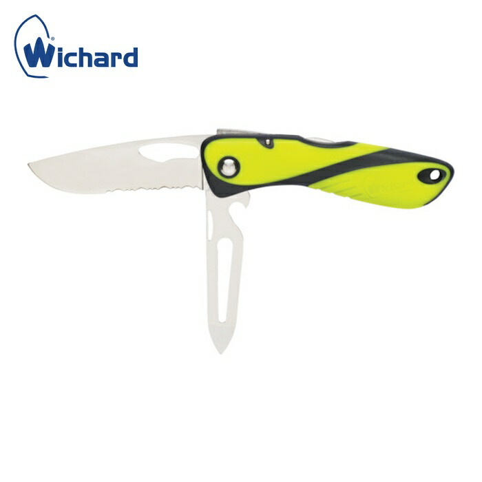 楽天市場】Wichard オフショアレスキューナイフ 蓄光 10192 Wichard社
