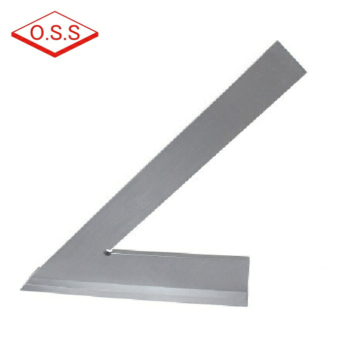 OSS 大西測定 156A-300 角度付台付定規 OS-156A(45°) (1個)
