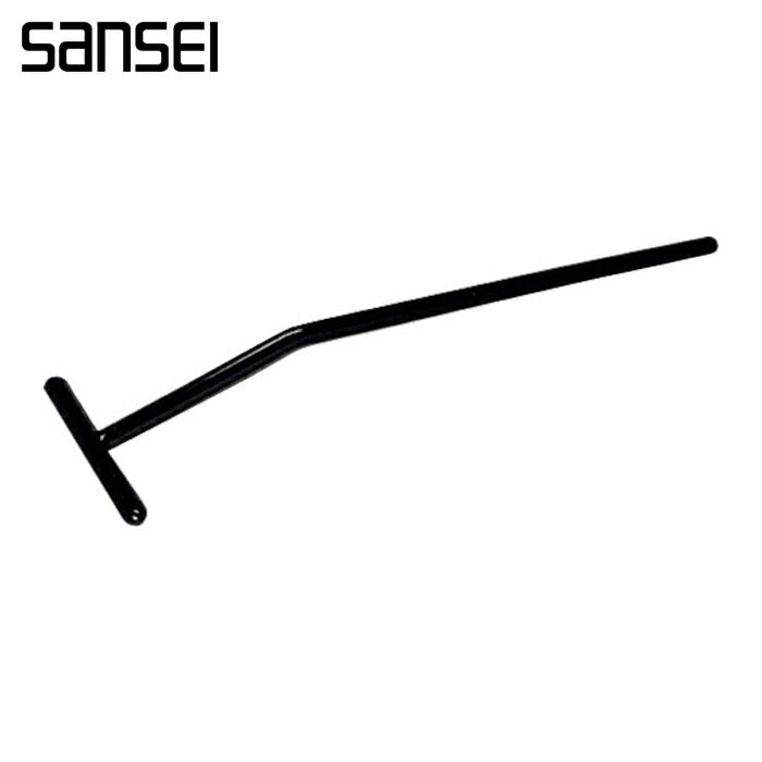 SANSEI コンラージ棒 T型 黒 (1箱) 05-001B