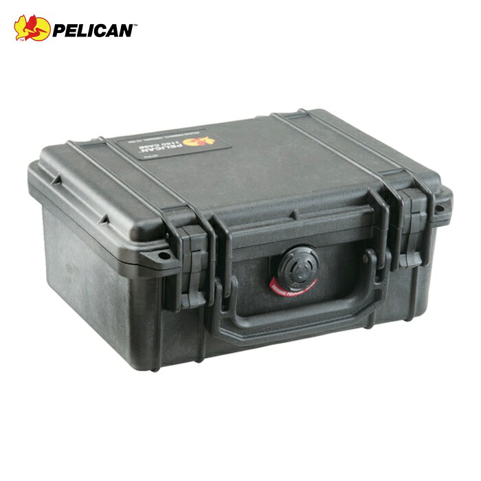 ペリカン PELICAN 1150-001-110 スモールケース 1150 黒(フォームなし) 240×198×109 (1個)