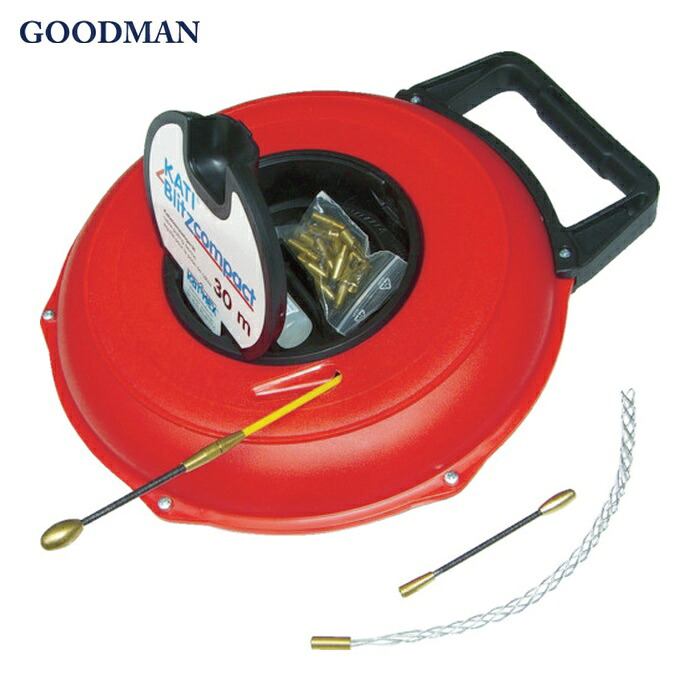 グッドマン GOODMAN 101830 101830軽量コンパクト呼び線30m (1台)｜工具ランド
