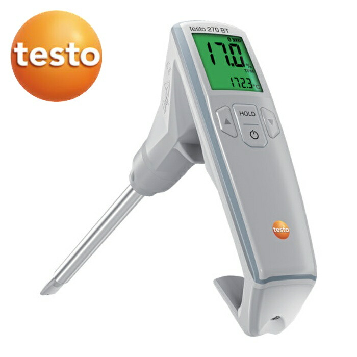 楽天市場】TESTO 食用油テスター testo 270 BT 0563 2770 1個 ▽701