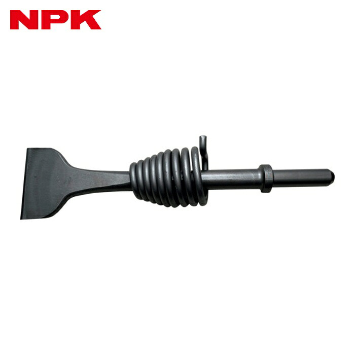 NPK 日本ニューマチック 17300824 ワイドチゼル チゼルスプリング付 角込(H)AA-1ASP~3SP用 (1本)|工具ランド