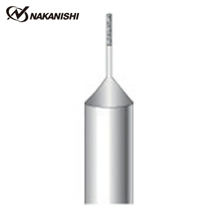 ナカニシ 12231 超硬軸電着ダイヤモンドバー 円筒型 φ0.3×2×軸φ3 #600 (1本) 4,853円