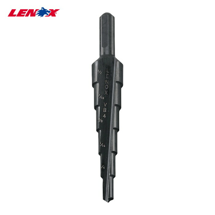 LENOX レノックス 30884VB4 バリビット 段付きドリル 4.5mm-12.5mm (1本)