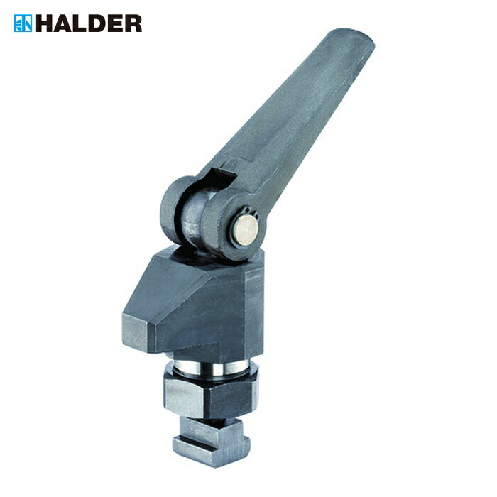 ハルダー HALDER 23310.0034 スイングクランプ 高さの低いタイプ、サイズ44 偏芯レバー付 (1個)