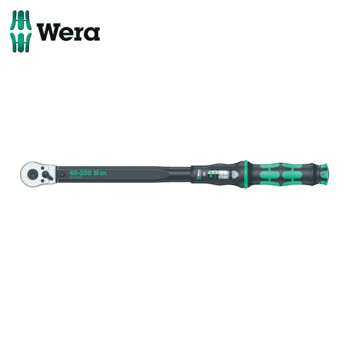 Wera ヴェラ 343966 C3 クリックトルクレンチ 40~200Nm 1/2 (1個)