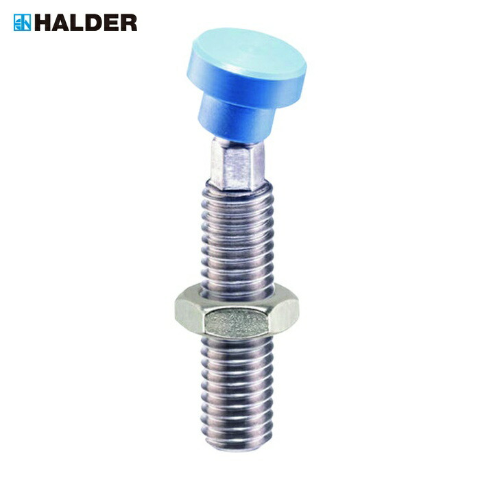 ハルダー HALDER 22600.0016 台座部品 スラストパッド、プラスチックコーティング M16 (1個)